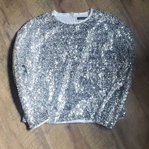Sequin long sleeve
